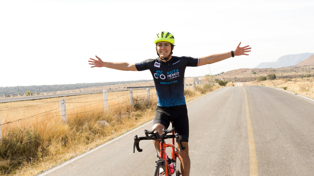 Cyclist enjoying a long ride with Velovaere all-natural chamois cream for lasting comfort and saddle sore prevention.